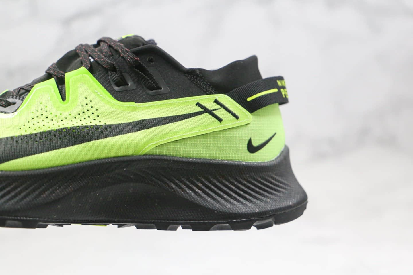 耐克Nike Zoom Pegasus Trall 2纯原版本登月系列飞马2代越野跑鞋黑绿色原楦头纸板打造 货号:CK4305-003