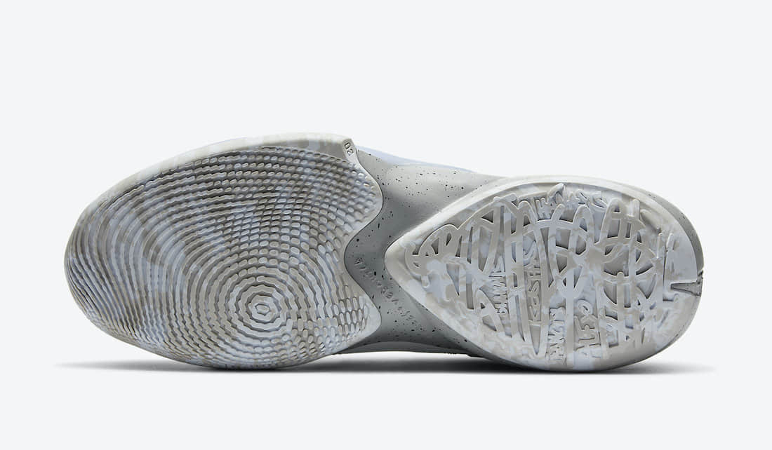 人气白水泥配色!字母哥二代战靴新配色国庆发售! 货号:CK5825-100