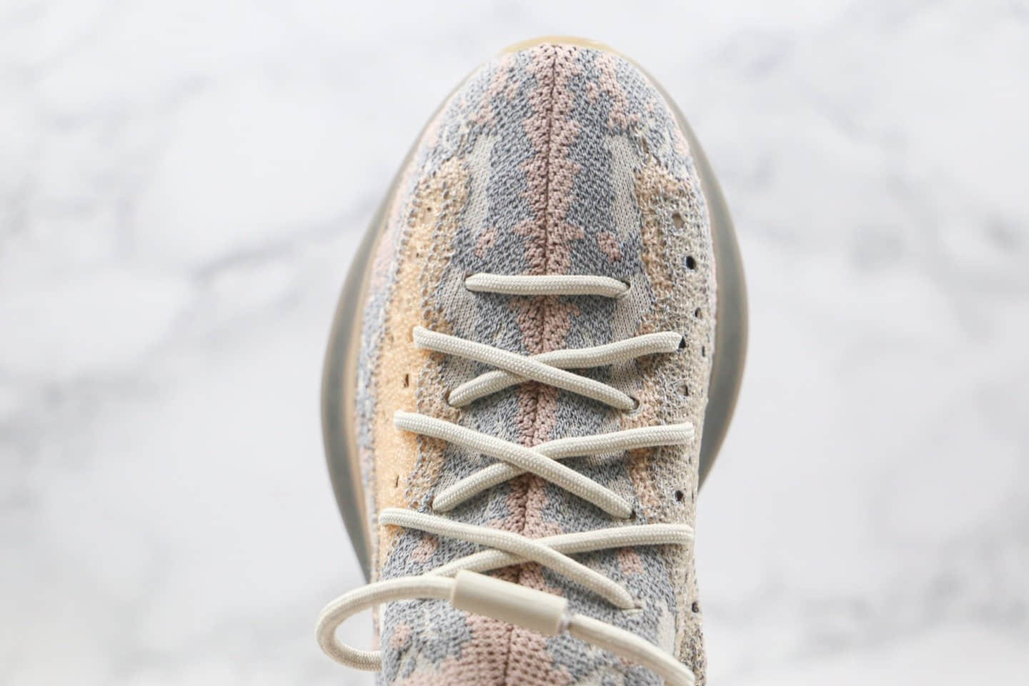阿迪达斯Adidas Yeezy 380 Boost纯原版本椰子380爆米花跑鞋外星人满天星配色正确巴斯夫大底原盒原标 货号:FZ4977