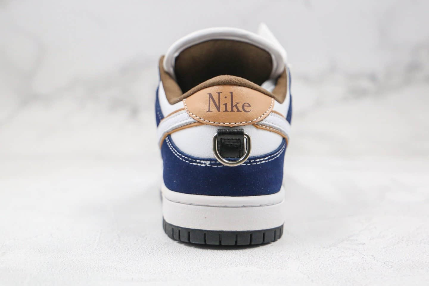 耐克Nike Dunk Low Pro x Dior纯原版本迪奥联名款低帮SB DUNK板鞋黑棕白色原盒原标内置气垫 货号：CU1727-222