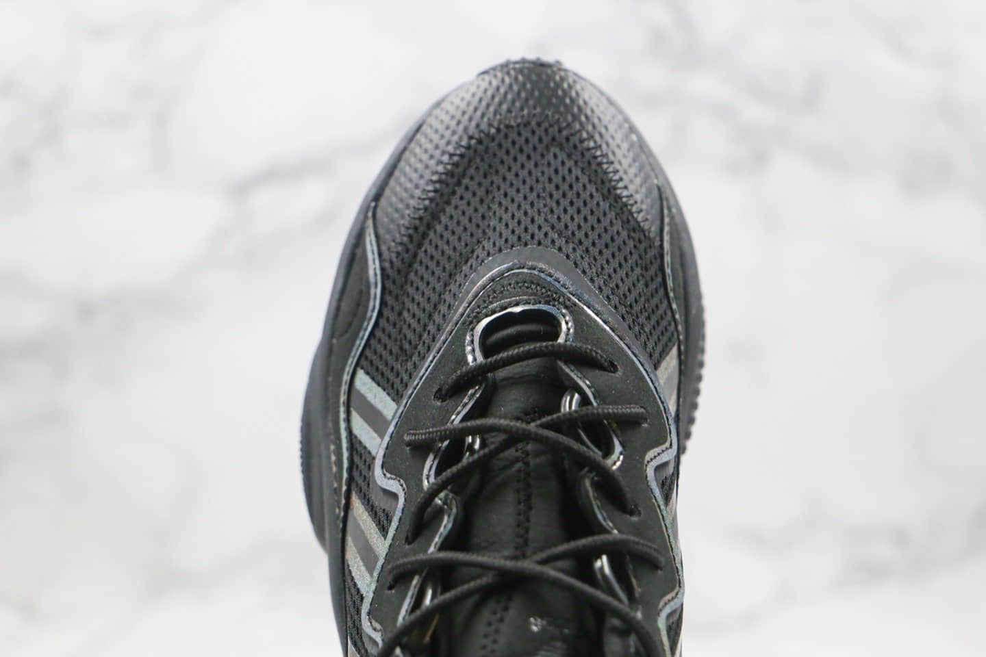 阿迪达斯Adidas OZWEEGO 2020纯原版本水管老爹鞋炫彩黑色原盒原标区别市面通货版本 货号:FV9653