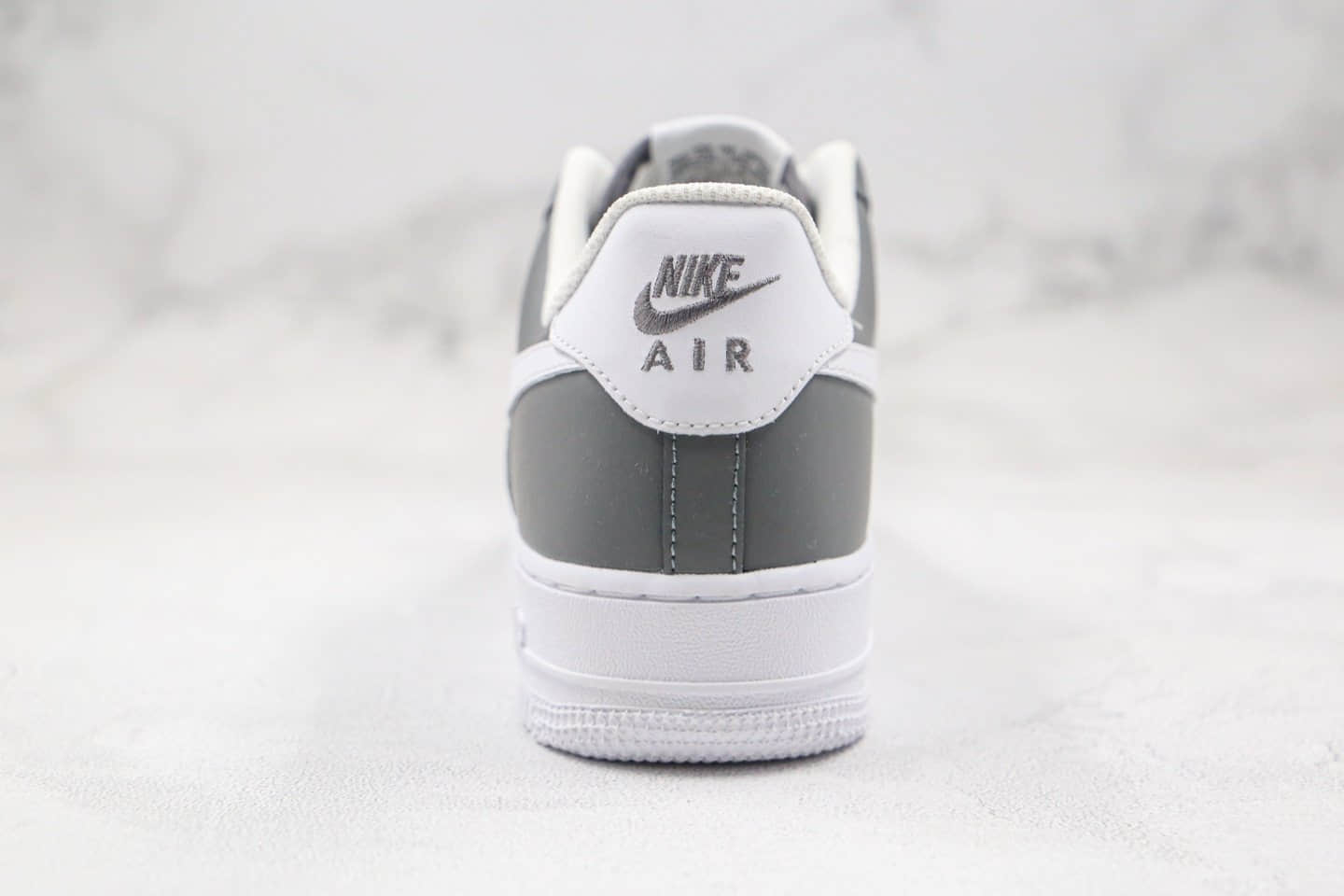 耐克Nike Air Force 1 Low Wolf Grey纯原版本低帮空军一号狼灰色板鞋内置全掌气垫正确鞋面卡色 货号:CK7803-001
