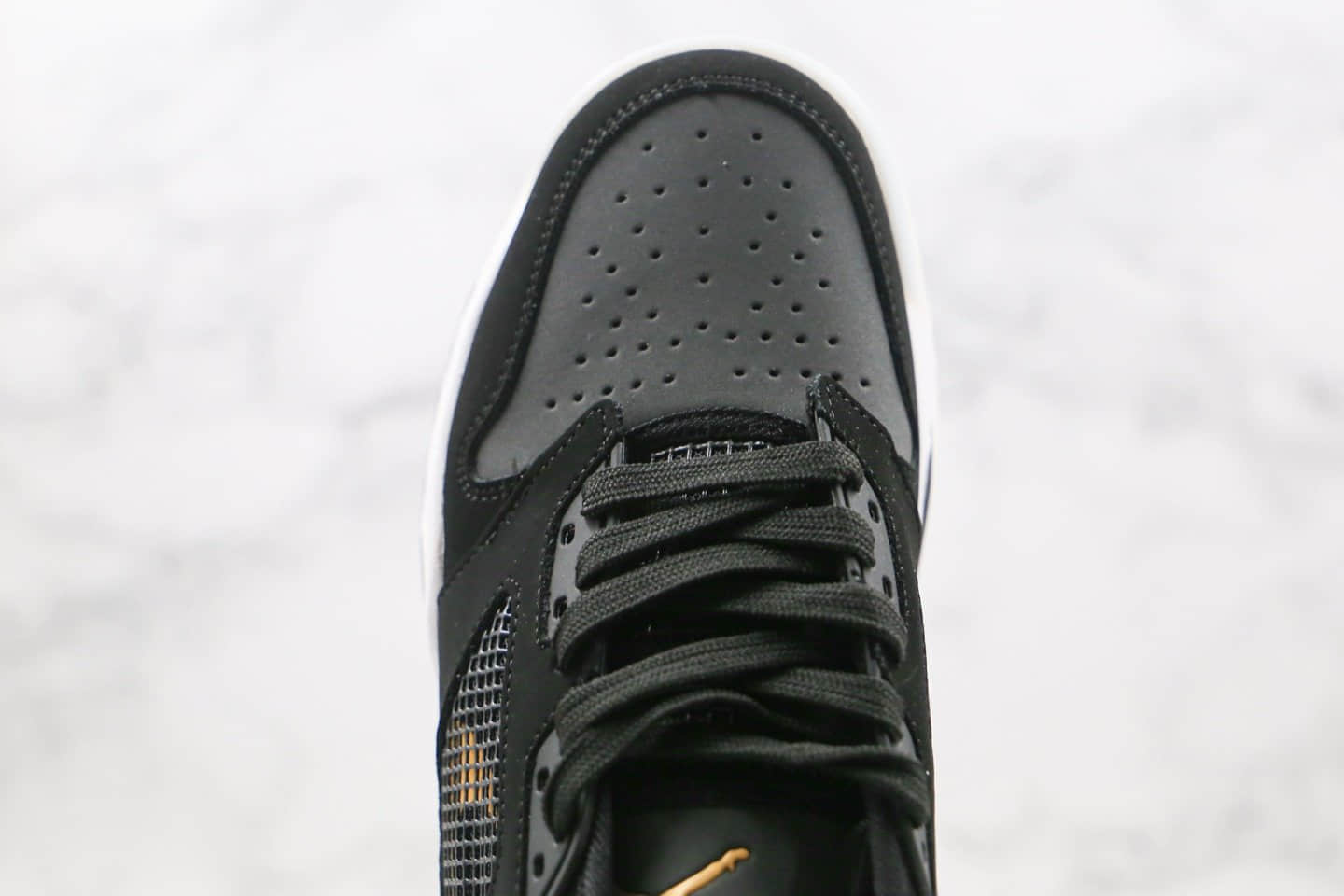 耐克Nike Air Jordan Mars 270纯原版本乔丹270气垫篮球鞋黑金色原鞋开模一比一打造 货号:CK1196-017