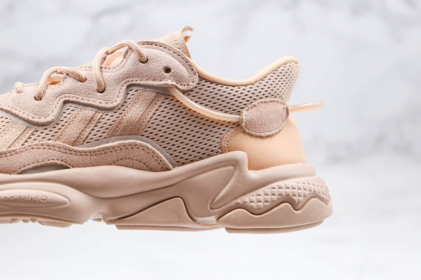 阿迪达斯Adidas Ozweego adiPEN纯原版本三叶草水管老爹鞋沙漠土黄色原盒原标 货号:FY2024