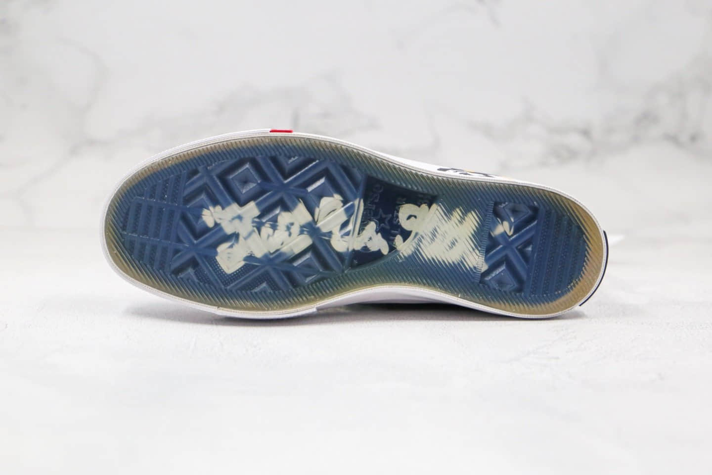 匡威Converse Chuck 1970 x KITH联名款公司级版本高帮兔八哥黑白卡通涂鸦兔斯基鲁尼配色帆布鞋原盒原标 货号:169083C