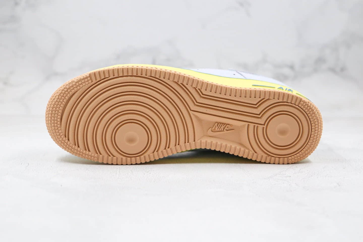 耐克Nike Air Force 1 Premium Blue pot cookies纯原版本低帮空军一号蓝罐曲奇蓝紫黄色板鞋内置气垫 货号:CV3039-102