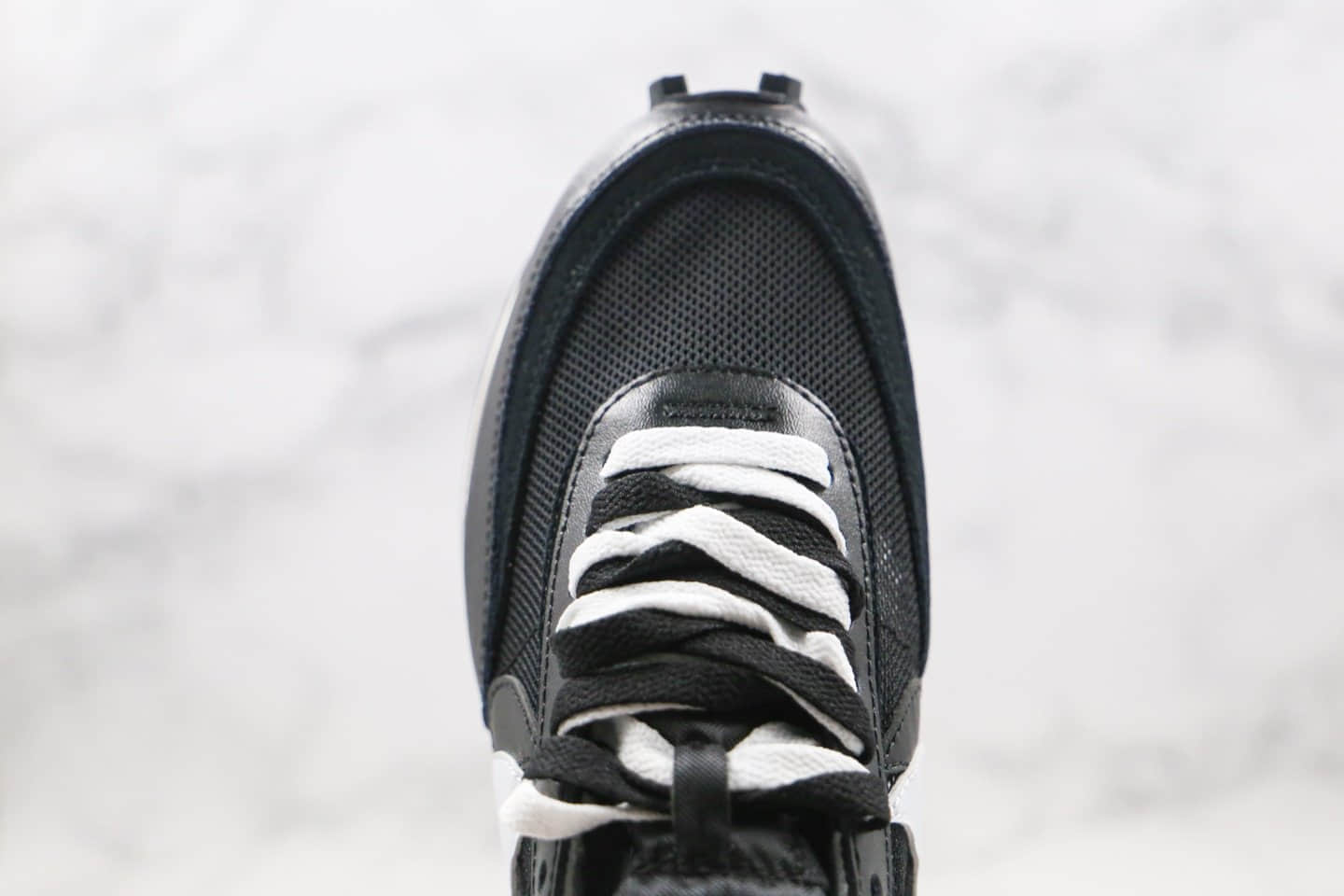 耐克Nike LDV Waffle Daybreak x Sacai x PEACEMINUSONE纯原版本华夫走秀鞋权志龙联名款小雏菊黑色原楦头纸板打造 货号：BV3692-001