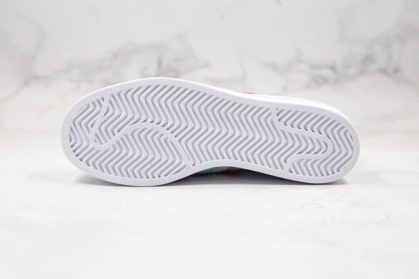 阿迪达斯Adidas Originals Superstar Superstar纯原版本三叶草贝壳头炫彩白彩虹配色板鞋原鞋开模一比一打造 货号:FX3923