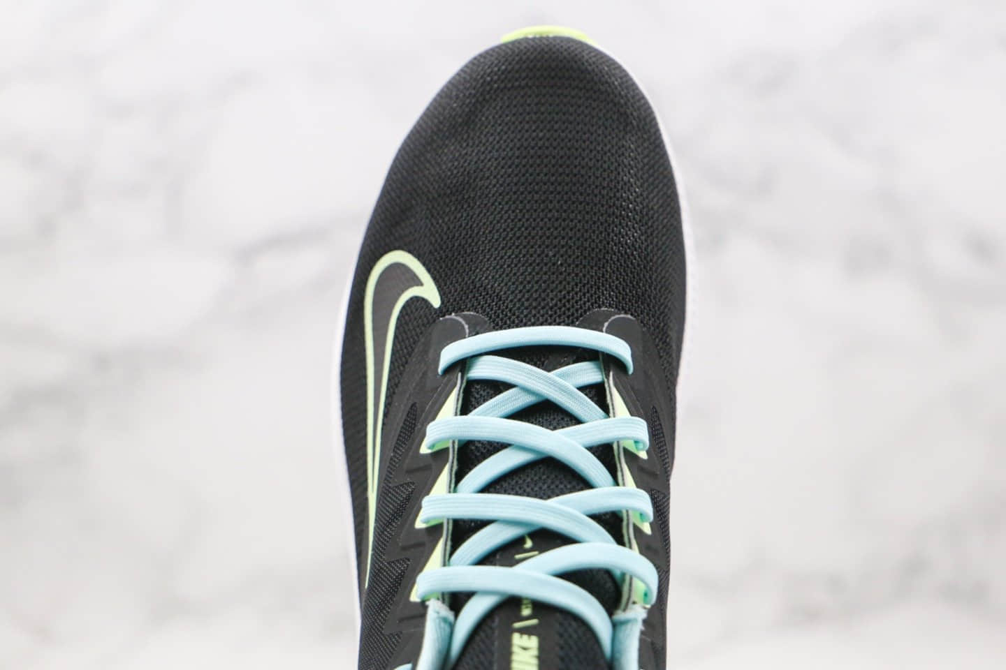 耐克Nike Quest 3纯原版本极致三代网眼慢跑鞋黑蓝绿色原楦头纸板打造原盒原标 货号:CD0230-005