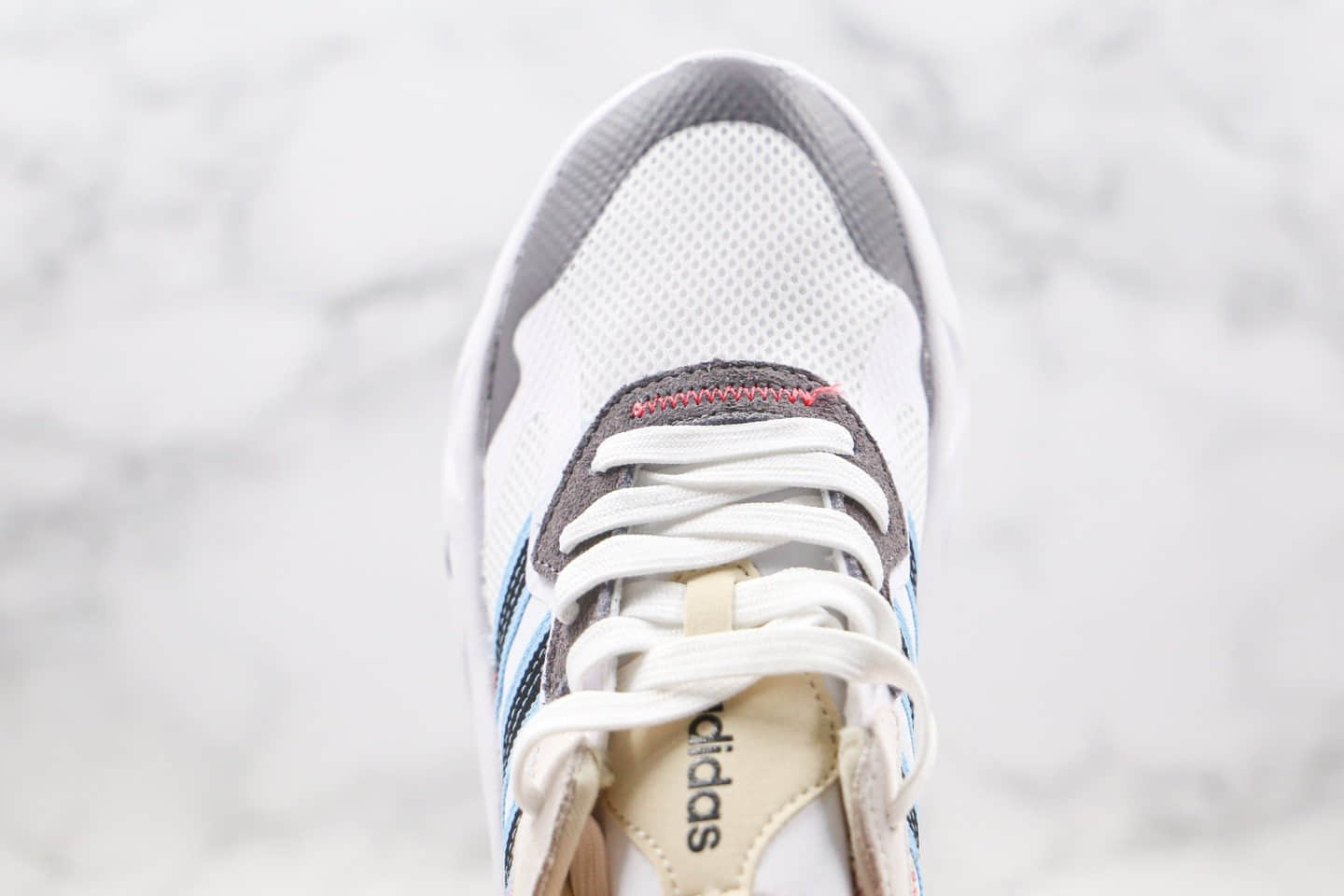 阿迪达斯ADIDAS NEO FUTUREFLOW公司级版本休闲运动鞋白蓝黑色原盒原标原楦头纸板打造 货号:FW7184