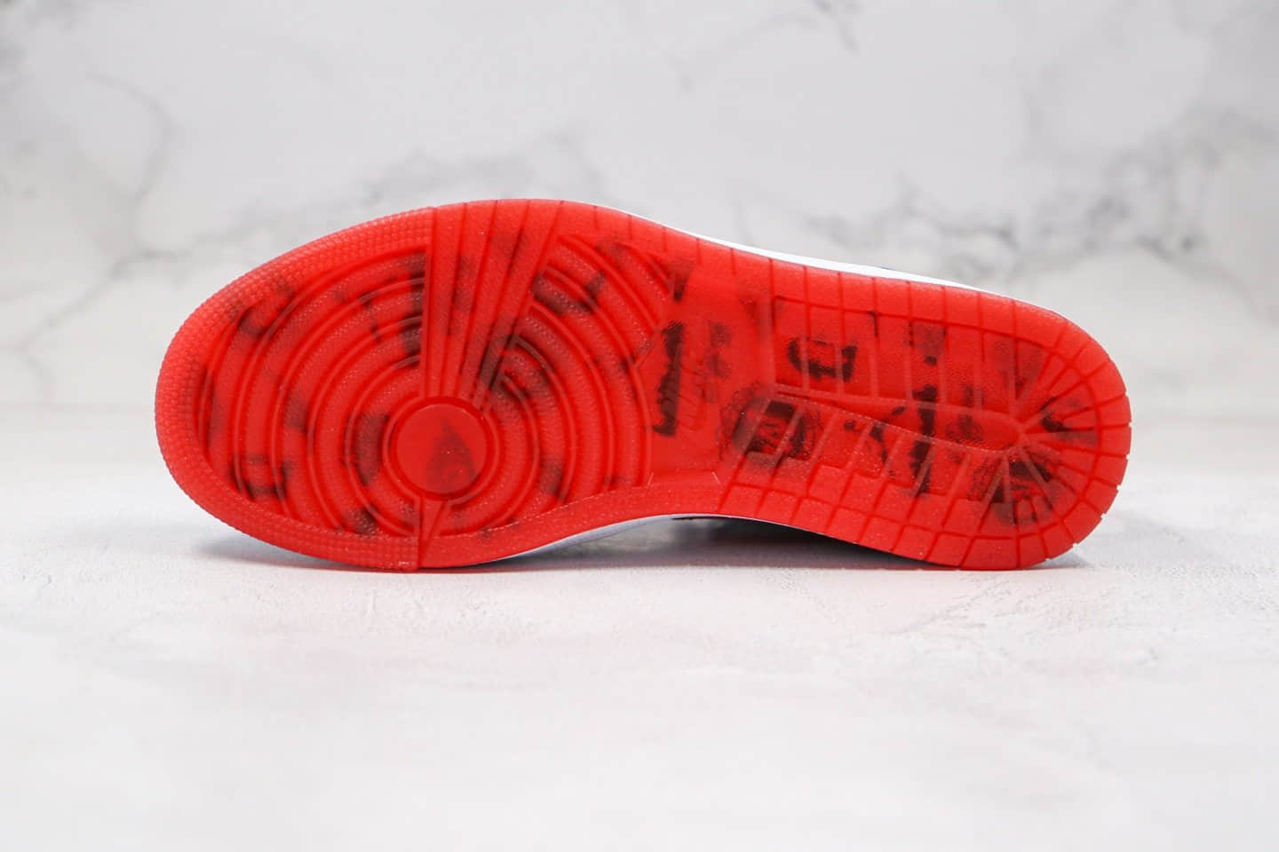 乔丹Air Jordan 1 Low纯原版本低帮AJ1白红蓝色内置气垫原档案数据开发 货号:309192-161