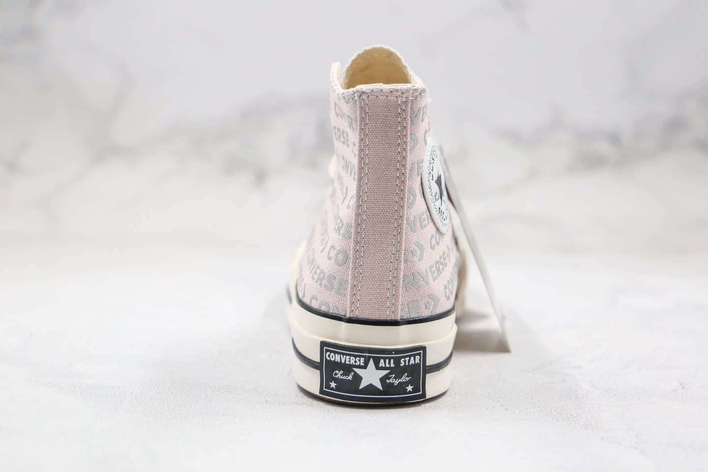 匡威Converse Chunk 70s公司级版本情人节限定高帮粉紫色字母帆布鞋原盒原标原楦头纸板打造 货号:162050C