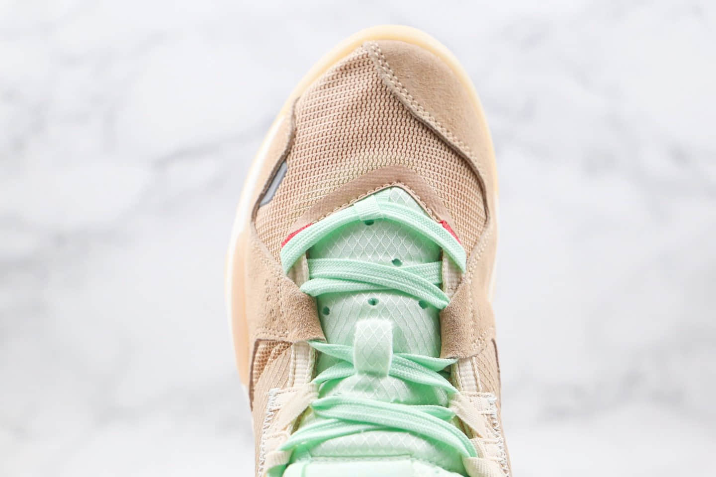 乔丹Air Jordan Delta SP纯原版本陈冠希设计款老爹鞋肉粉色原盒原标原档案数据开发 货号：CT1003-200