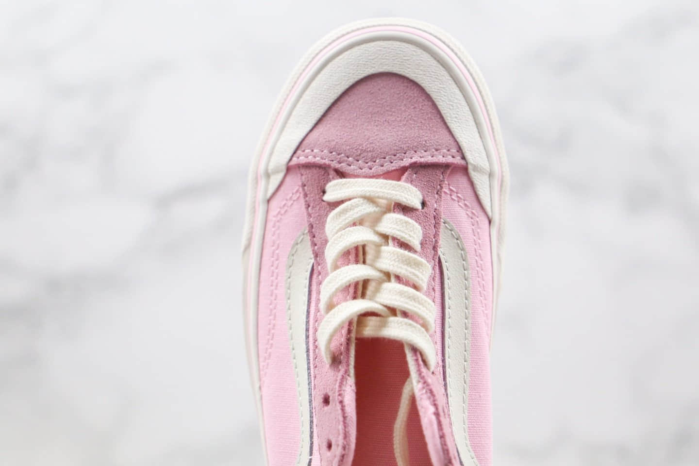 万斯Vans Style 36 Cecon SF公司级版本低帮半月包头樱花粉板鞋原楦头纸板打造 货号:VN0A3MVLV7R