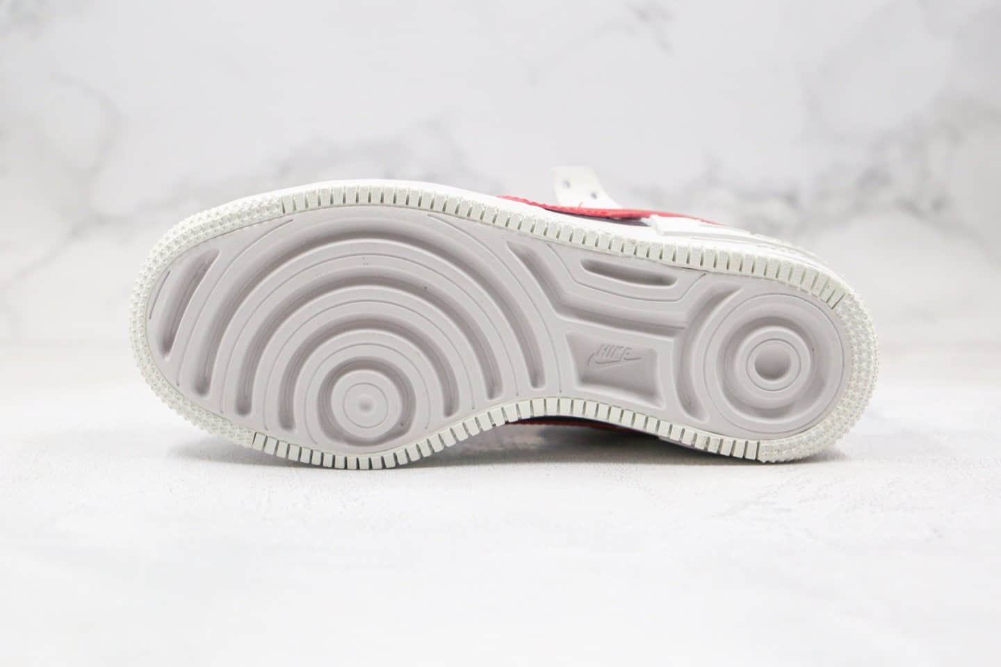 耐克Nike WMNS Air Force 1 Shadow纯原版本低帮空军一号马卡龙解构系列白红蓝色原楦头纸板打造 货号:DA4291-100