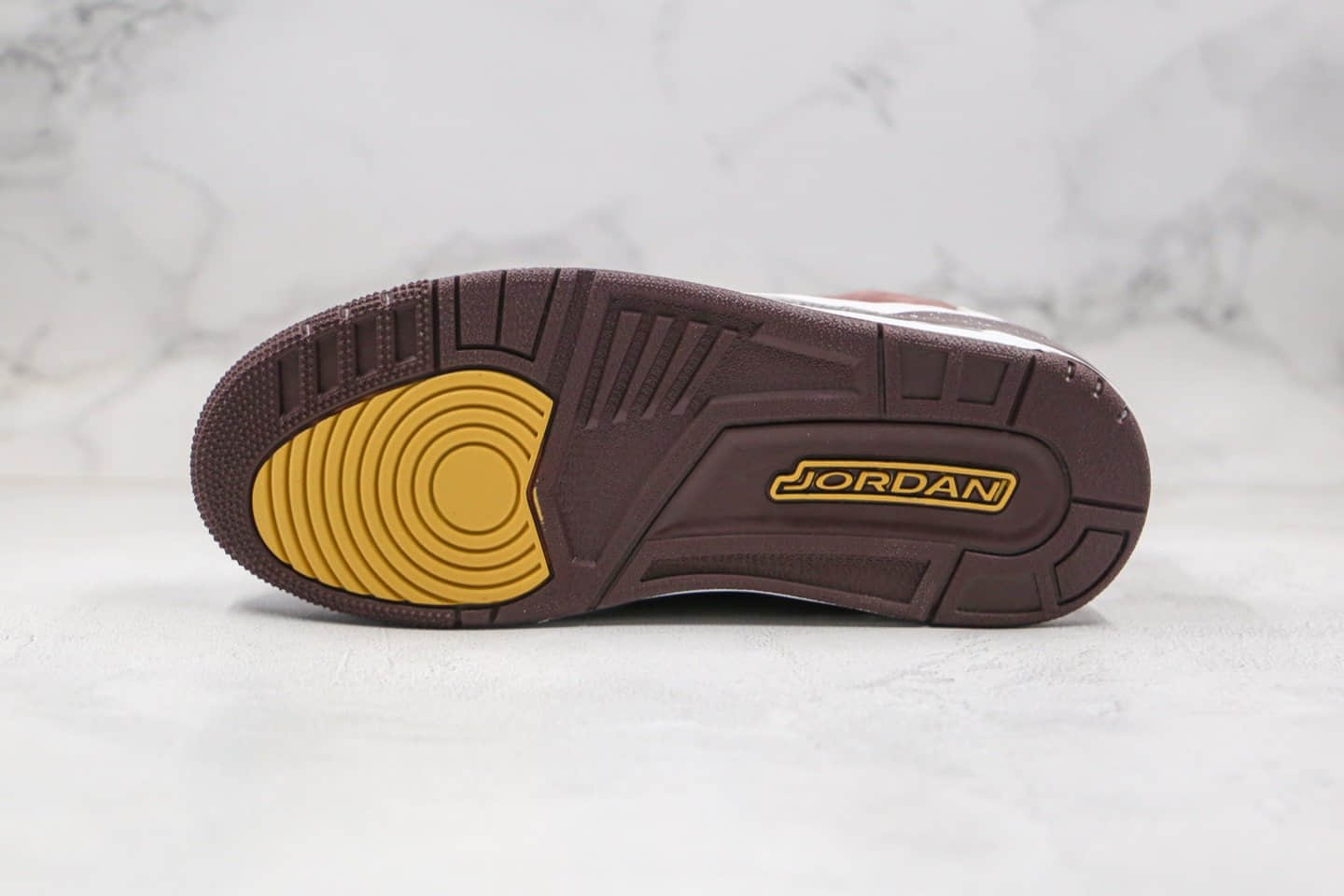 乔丹Air Jordan 3 Retro High OG纯原版本倒钩AJ3麂皮磨砂酒红色原档案数据开发 货号:626988-018