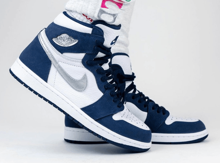 日本限定AJ1午夜海军蓝释出最新上脚图!今秋发售! 货号:DC1788-100