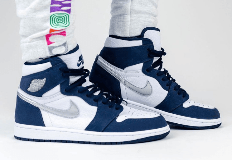 日本限定AJ1午夜海军蓝释出最新上脚图!今秋发售! 货号:DC1788-100