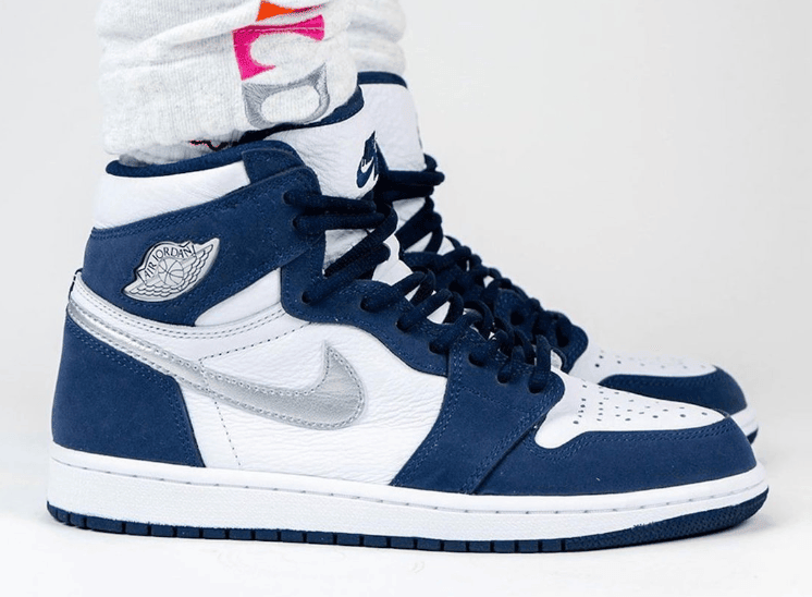 日本限定AJ1午夜海军蓝释出最新上脚图!今秋发售! 货号:DC1788-100