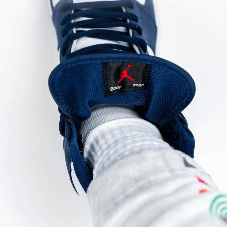 日本限定AJ1午夜海军蓝释出最新上脚图!今秋发售! 货号:DC1788-100