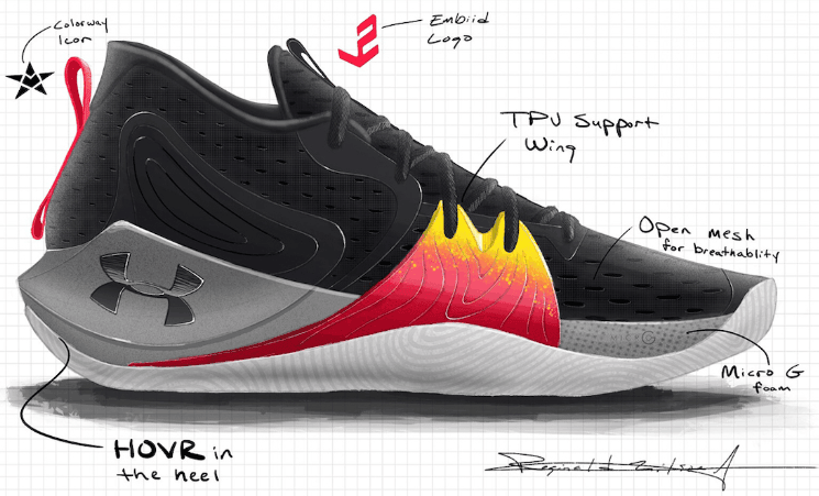 恩比德首款签名战靴UA Embiid One正式曝光!下月发售!