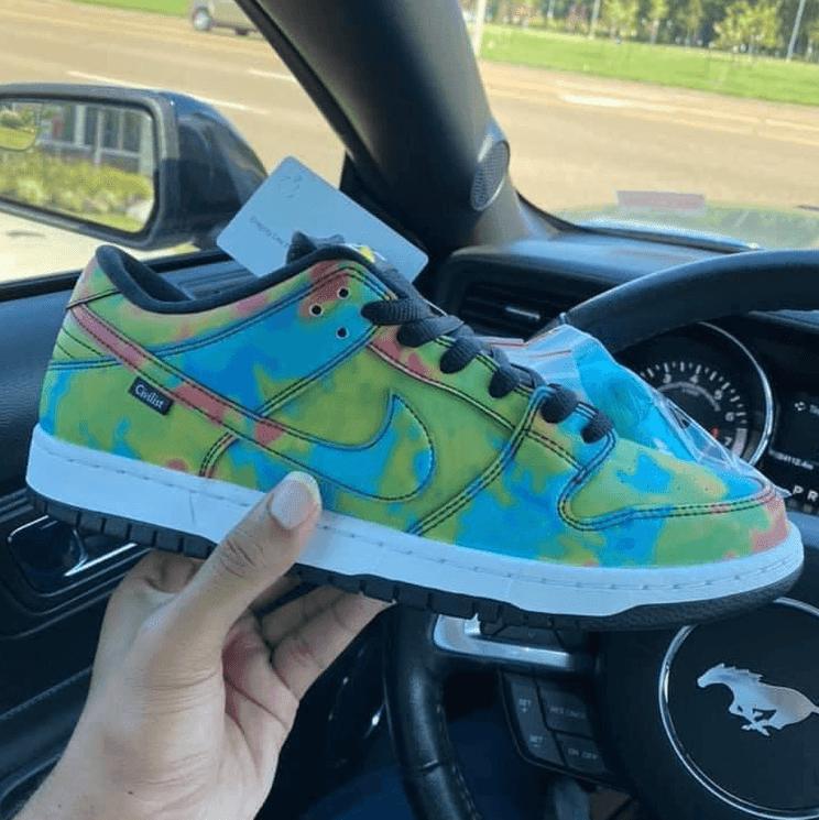 热感变色鞋面!Civilist x Nike SB Dunk Low首度曝光! 货号:CZ5123-001