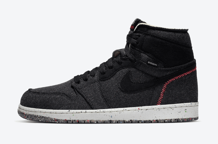 回收垃圾做的AJ 1 High Zoom!官图释出下月发售! 货号:CW2414-001