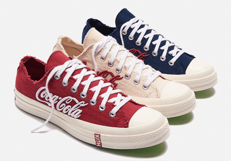 Kith x Coca-Cola x Converse三方联名明日发售!