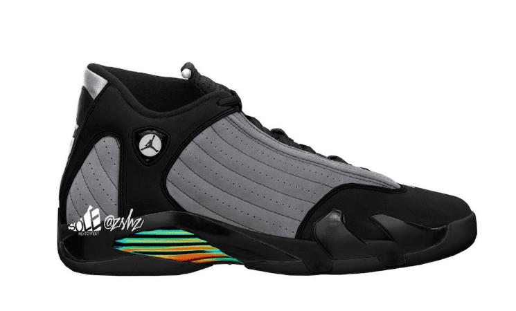 幻彩碳板!全新AJ14首度曝光! 货号:487471-001