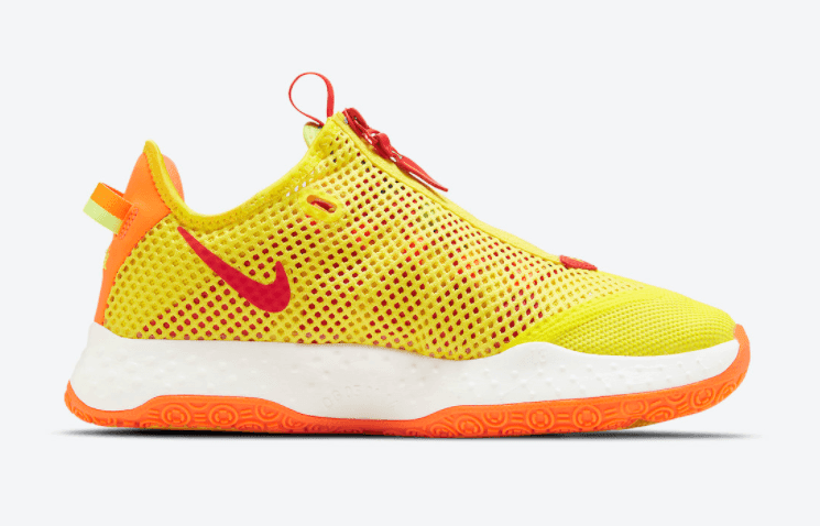 Nike PG 4泡椒配色来袭!还有“泡椒桶”! 货号:CD5082-601