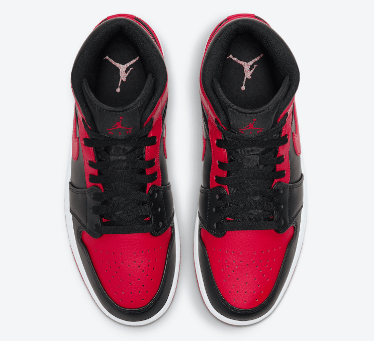 经典黑红装扮!小禁穿AJ1即将发售! 货号:554724-074