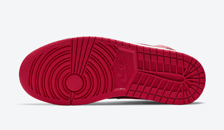 经典黑红装扮!小禁穿AJ1即将发售! 货号:554724-074