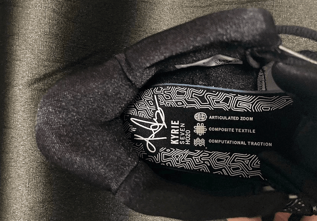 欧文最新战靴Nike Kyrie 7首度曝光!首发黑红配色超经典!