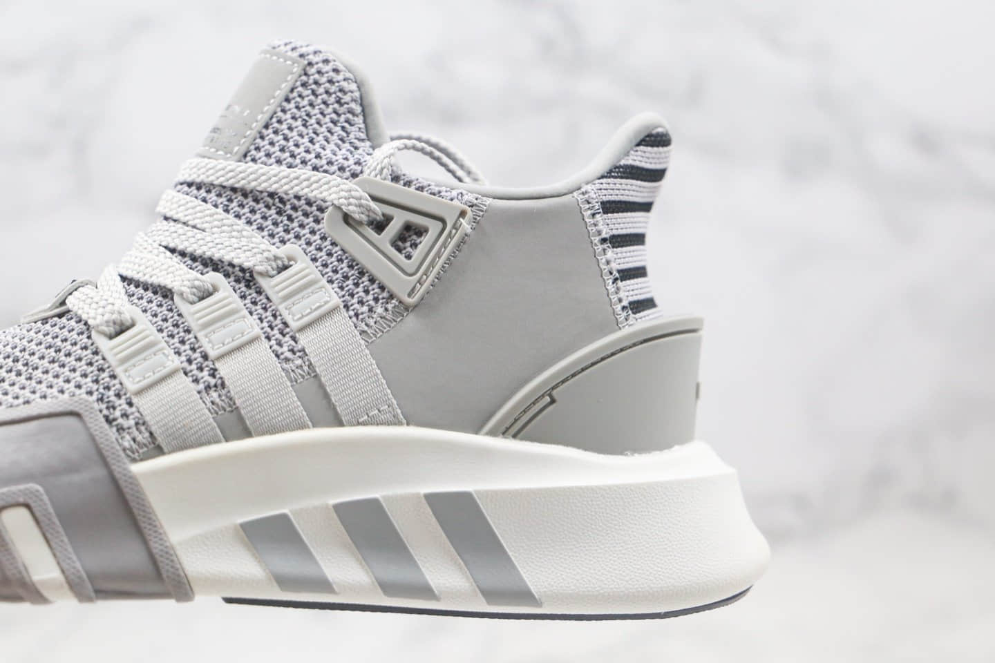 阿迪达斯Adidas EQT BASK ADV纯原版本复古慢跑鞋EQT支撑者系列灰色原档案数据开发 货号:FU9566