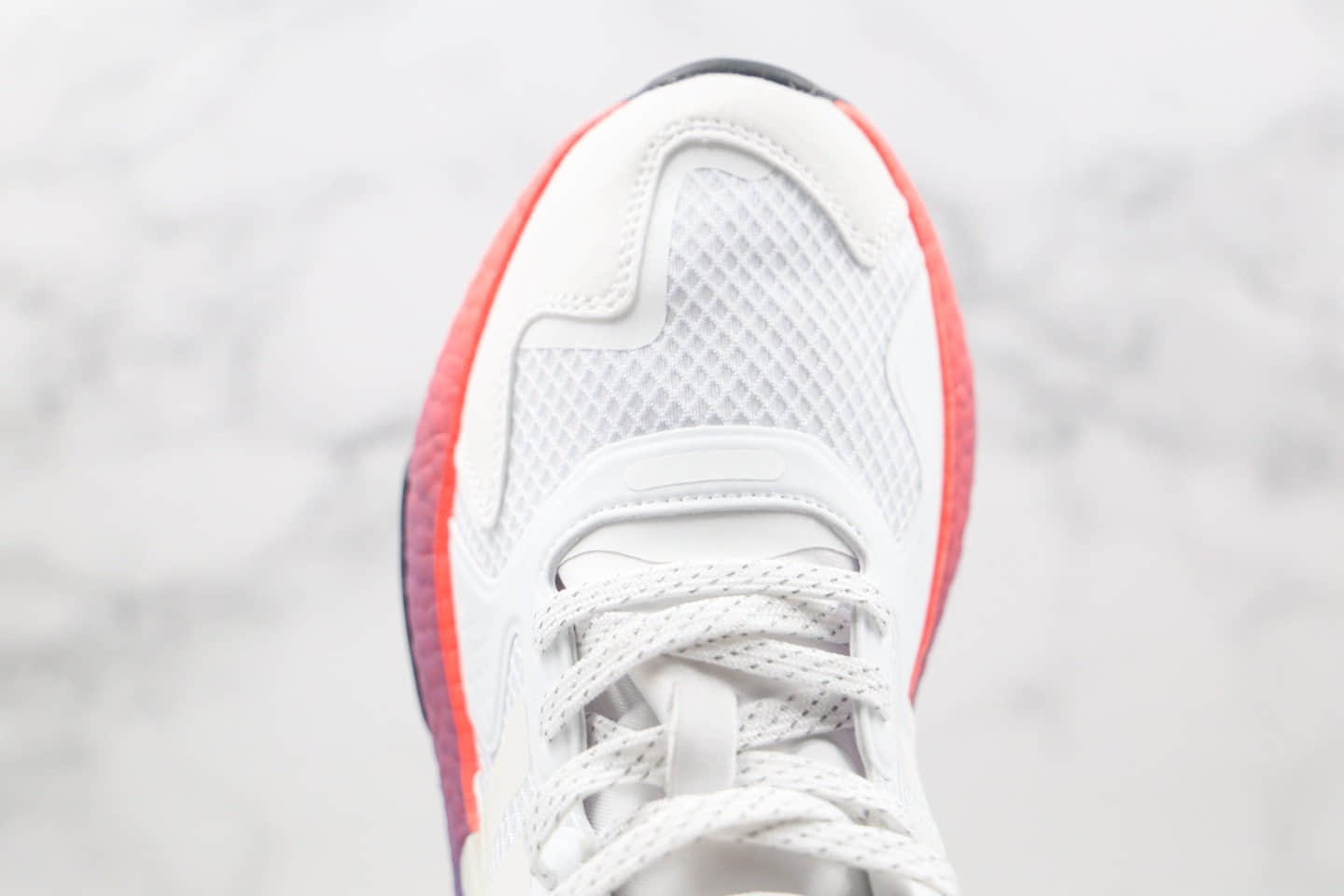 阿迪达斯Adidas Originals 2020 Day Jogger Boost 2020纯原版本三叶草夜行者二代白炫彩紫色爆米花跑鞋原楦头纸板打造 货号:FY3012