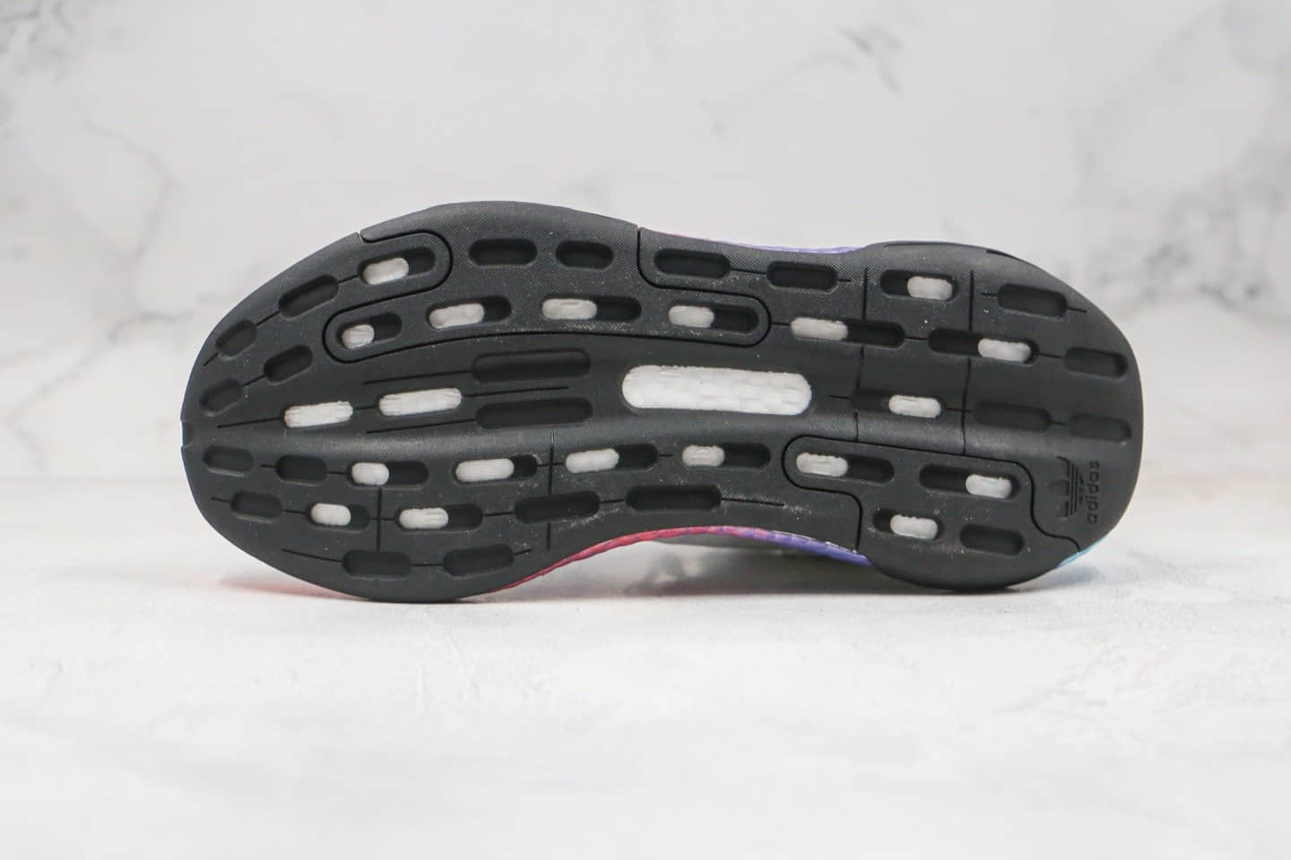 阿迪达斯Adidas Originals 2020 Day Jogger Boost 2020纯原版本三叶草夜行者二代白炫彩紫色爆米花跑鞋原楦头纸板打造 货号:FY3012