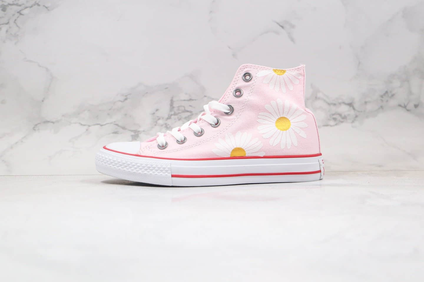 匡威Converse All Star公司级版本高帮日本限定小雏菊糖果色马卡龙帆布鞋原盒原标 货号:660099F