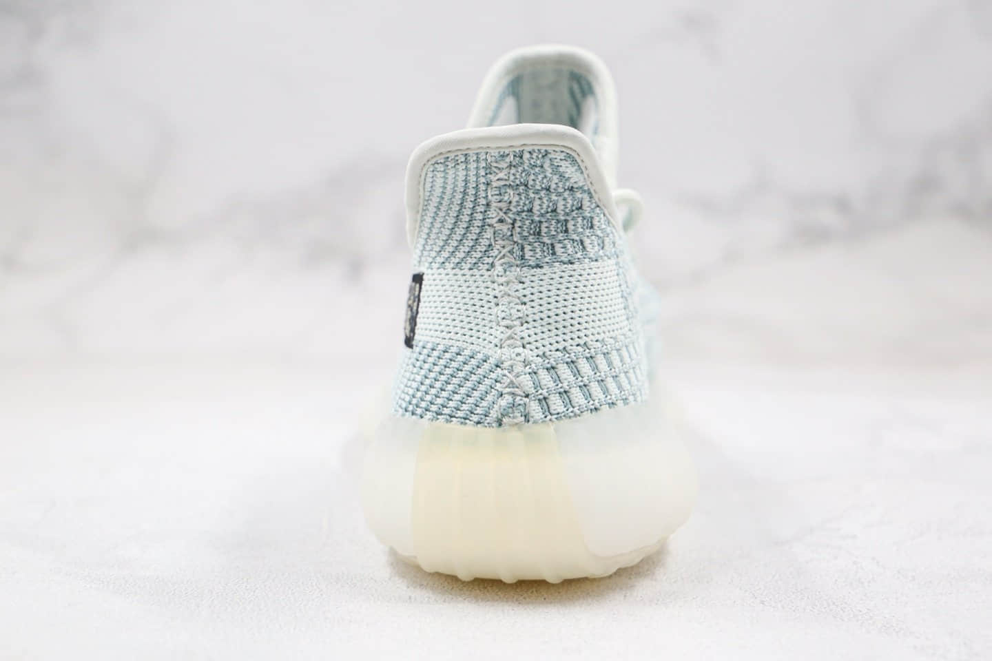 阿迪达斯Adidas BOOST yeezy 350 V2 x Dior迪奥联名款公司级版本侃爷椰子350V2冰蓝老花印花配色内置真爆米花大底 货号：FC6608