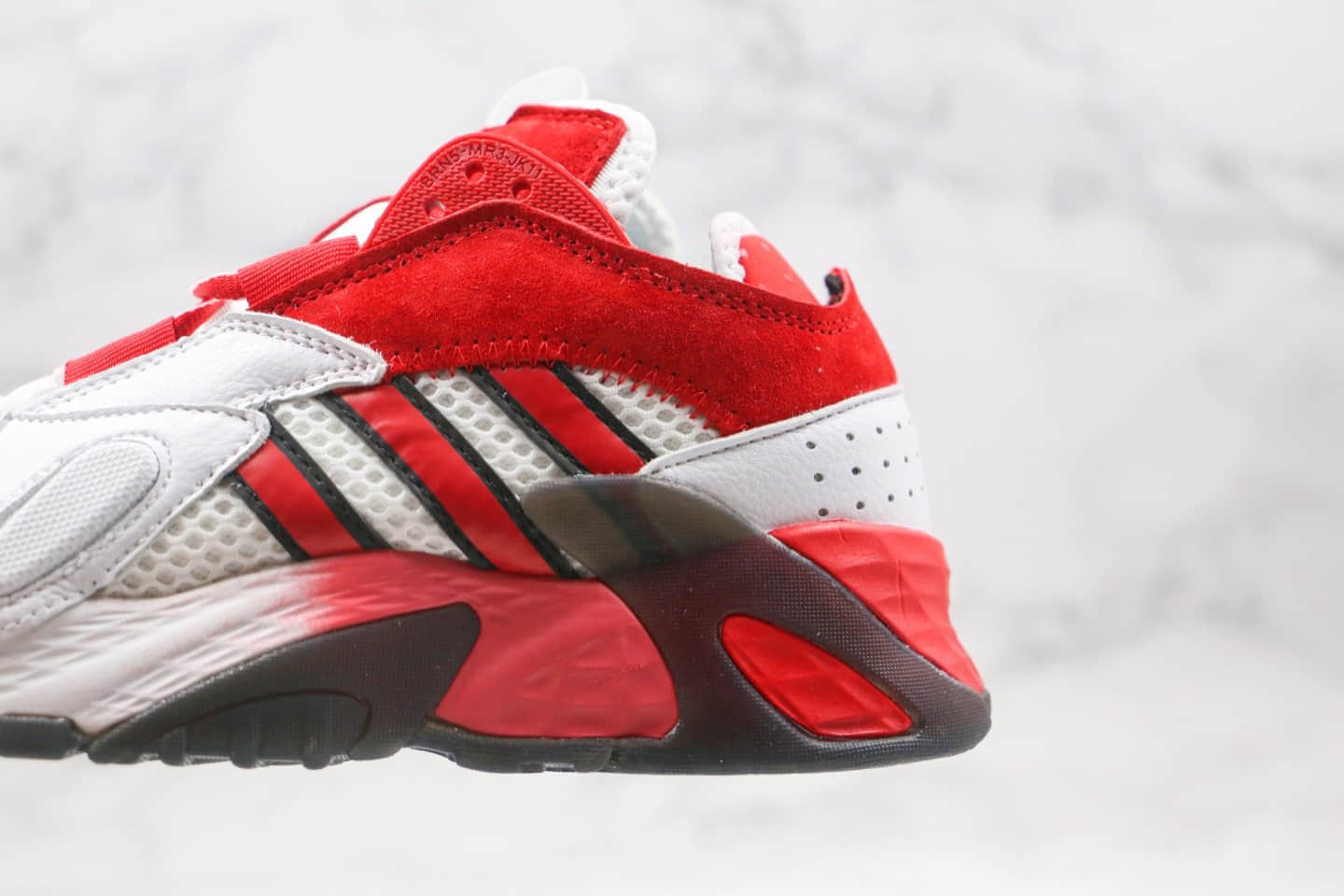 阿迪达斯adidas Originals Streetball纯原版本街球系列简版椰子复古老爹鞋白红色原纸版开发楦型 货号:FV8405