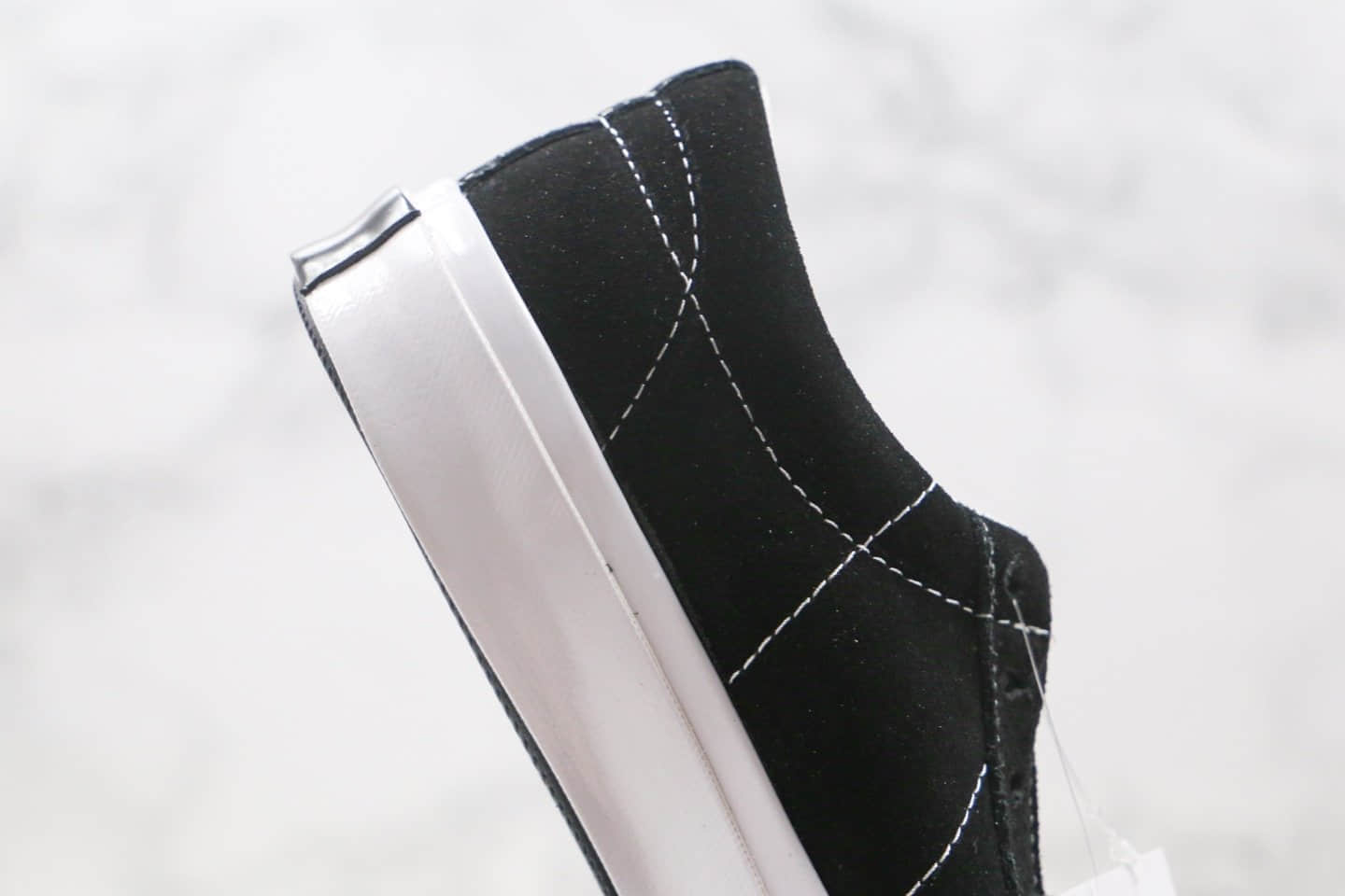 匡威Matnu x Converse 1970s公司级版本国潮联名易烊千玺同款拼色复古翻毛皮板鞋黑白色原盒原标 货号:158369C