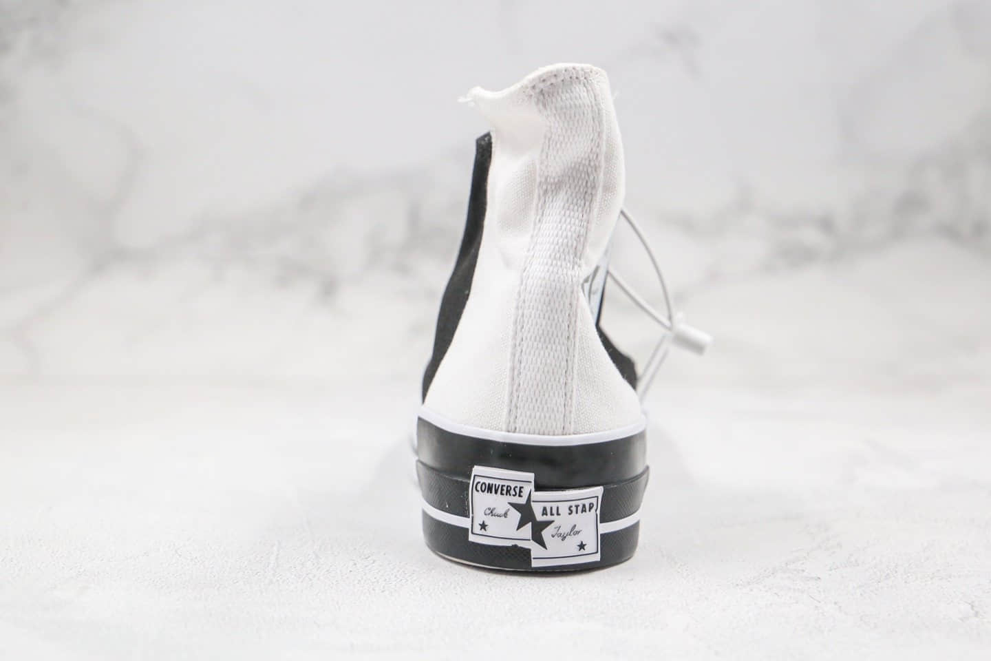 匡威Converse Chuck 70 Rivals公司级版本高帮错位LOGO混搭拼色帆布鞋原盒原标 货号:168670C
