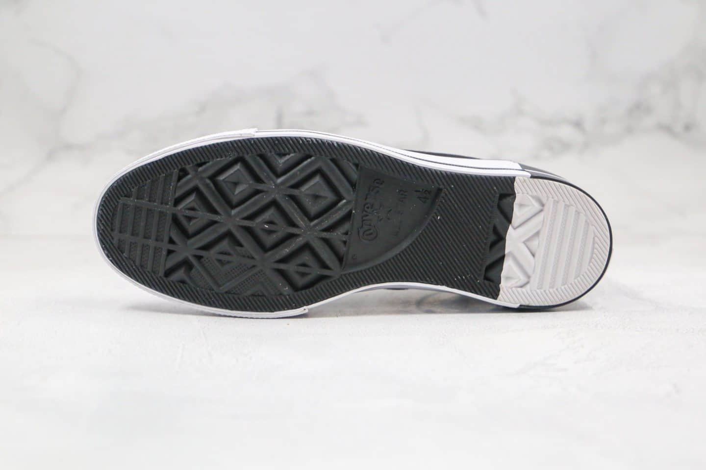 匡威Converse Chuck 70 Rivals公司级版本高帮错位LOGO混搭拼色帆布鞋原盒原标 货号:168670C