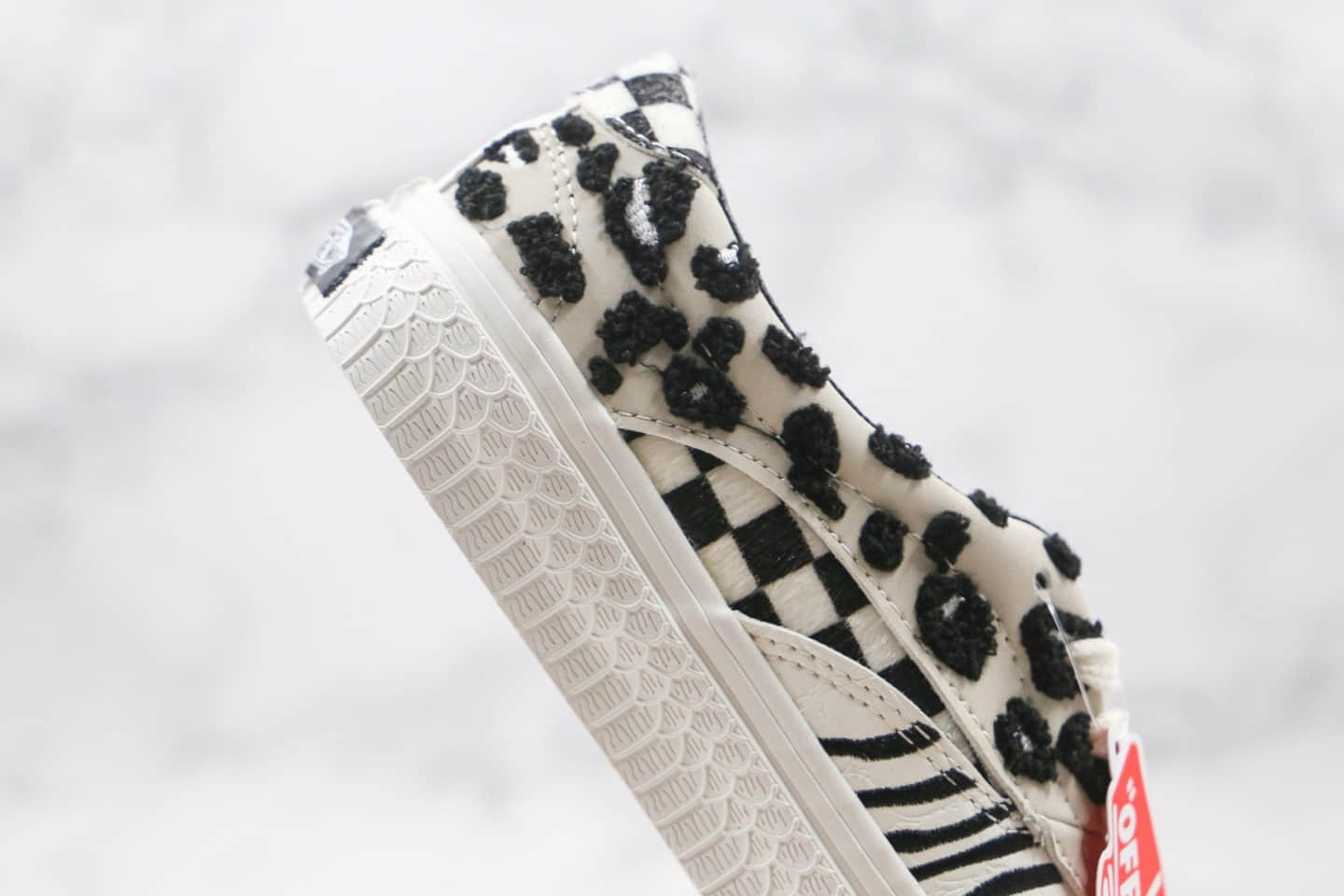 万斯Vans Acer Ni Sp公司级版本低帮棋盘格动物园主题斑马拼接豹纹硫化帆布鞋原盒原标 货号:VN0A4UWY17Q