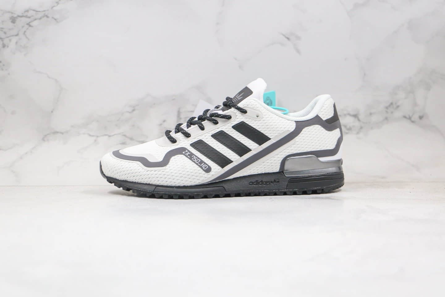 阿迪达斯Adidas Originals ZX750 HD White Volt纯原版本三叶草ZX750系列白绿黑色原盒原标 货号:FX7471