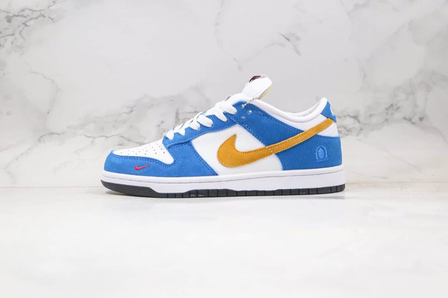 耐克Nike SB Dunk Low 80s Bus x Kasina联名款纯原版本高速公路主题釜山行蓝黄色SB DUNK板鞋原档案数据开发 货号：CZ6501-100