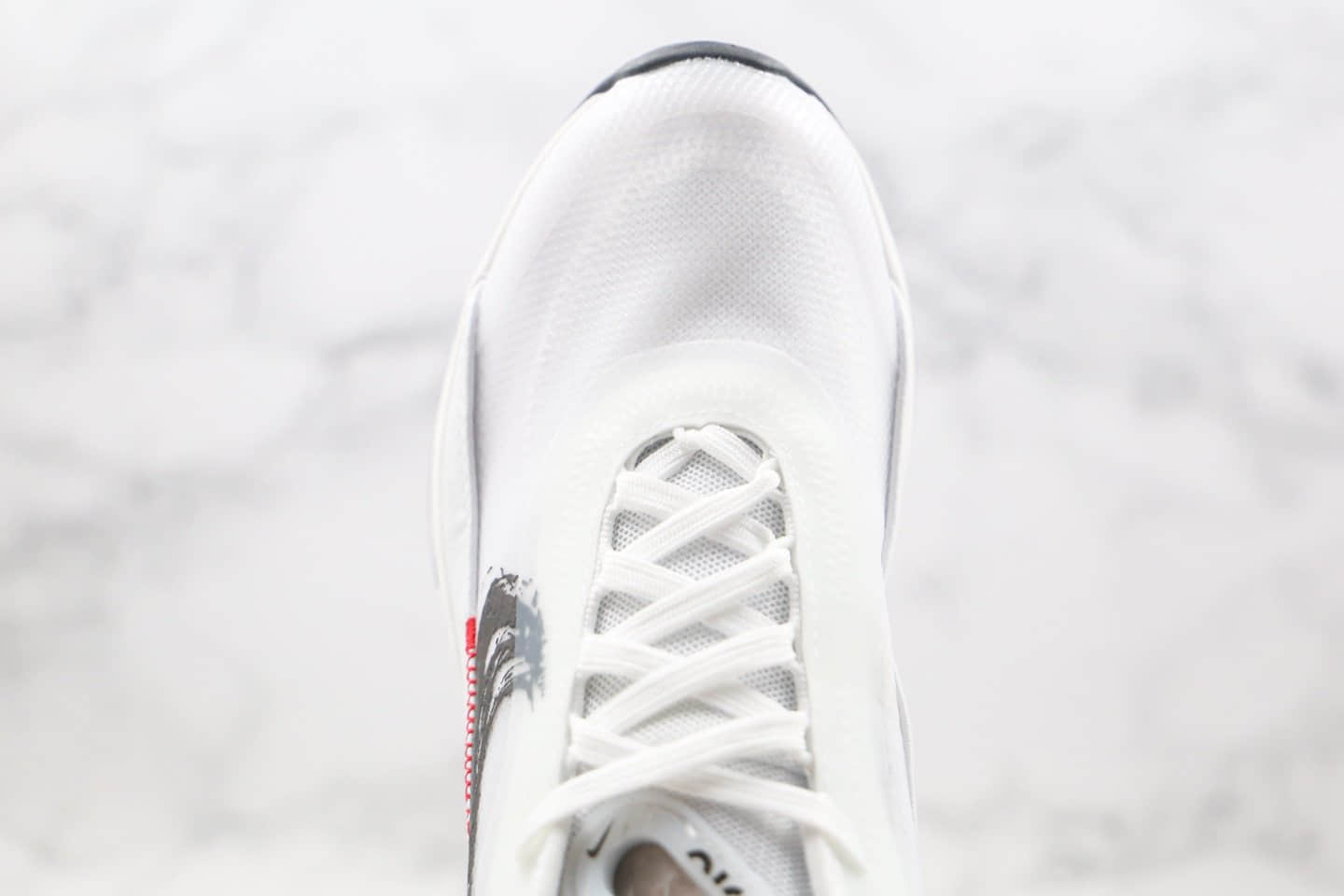 耐克Nike Air Max 2090纯原版本王一博同款Max2090黑红手稿配色气垫跑鞋原鞋开模一比一打造 货号：DA4304-100