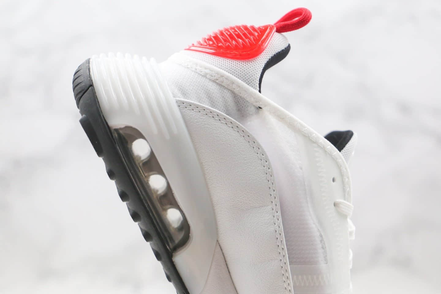 耐克Nike Air Max 2090纯原版本王一博同款Max2090黑红手稿配色气垫跑鞋原鞋开模一比一打造 货号：DA4304-100