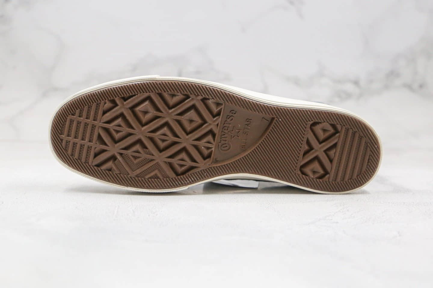 匡威converse 1970S X LV联名款纯原版本高帮牛仔蓝色帆布鞋原厂硫化大底正确硅蓝软中底 货号:162055C