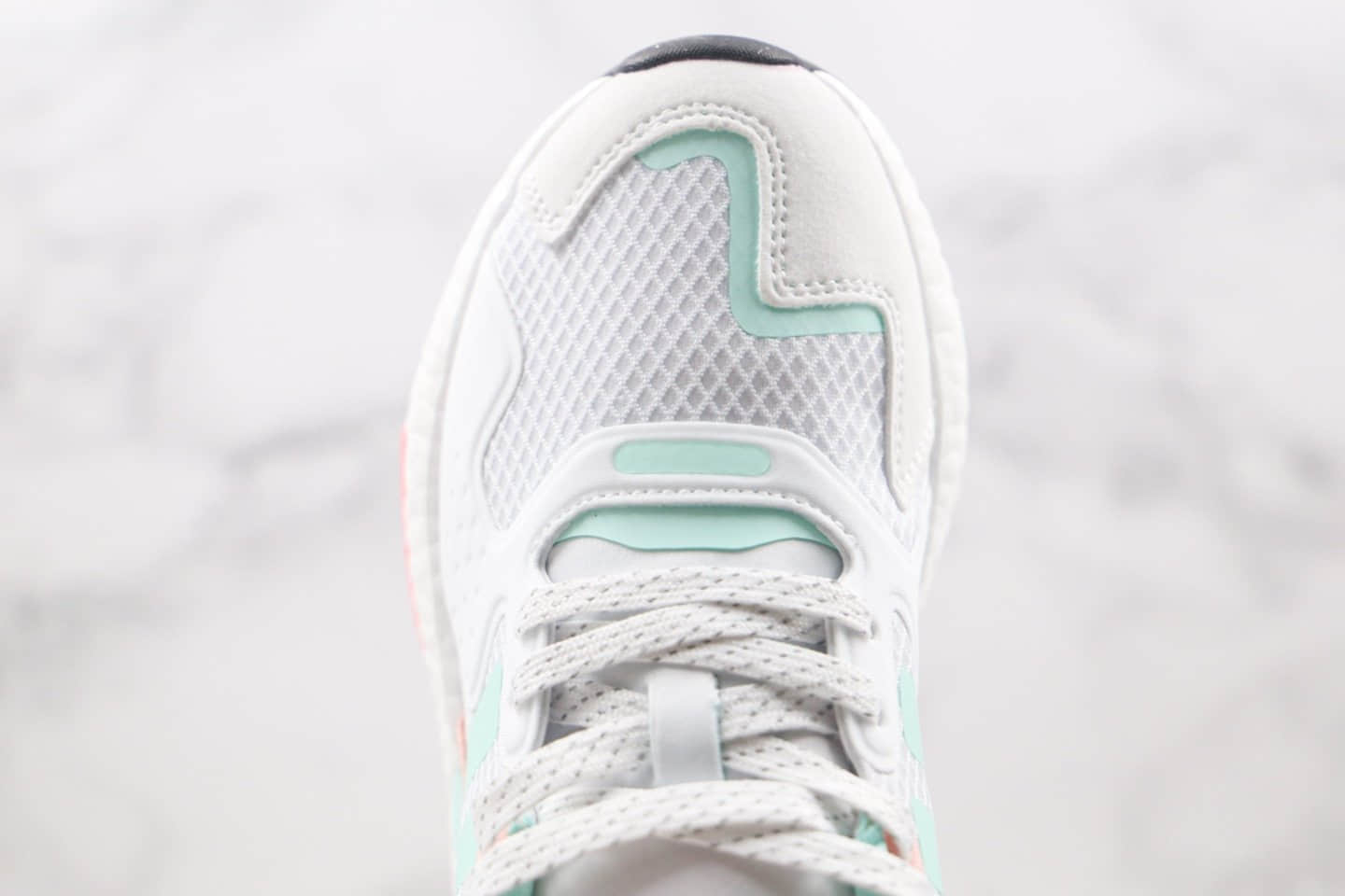 阿迪达斯Adidas Originals 2020 Day Jogger Boost纯原版本三叶草夜行者二代白绿粉色爆米花跑鞋原盒原标 货号:FY3018