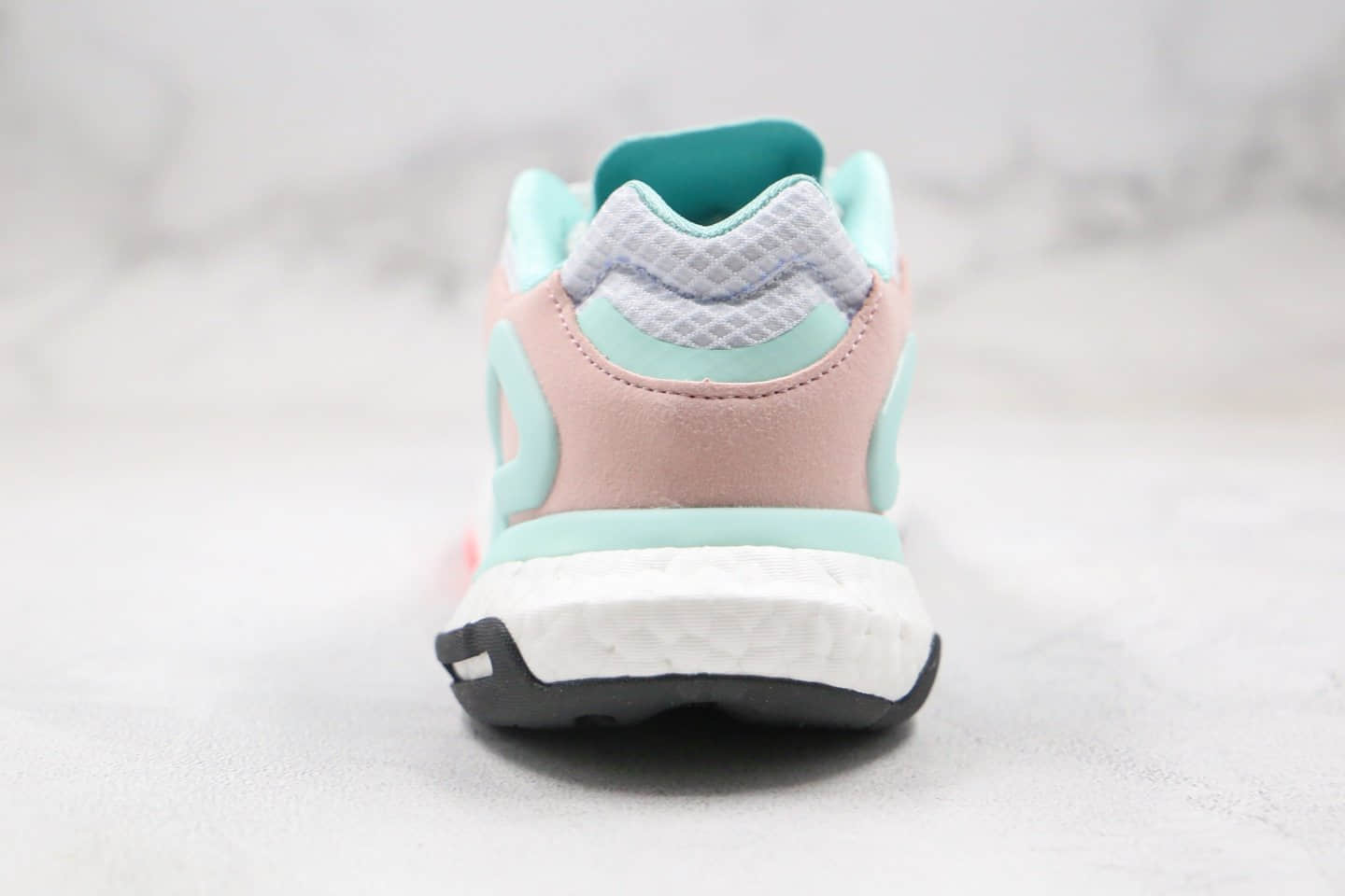 阿迪达斯Adidas Originals 2020 Day Jogger Boost纯原版本三叶草夜行者二代白绿粉色爆米花跑鞋原盒原标 货号:FY3018